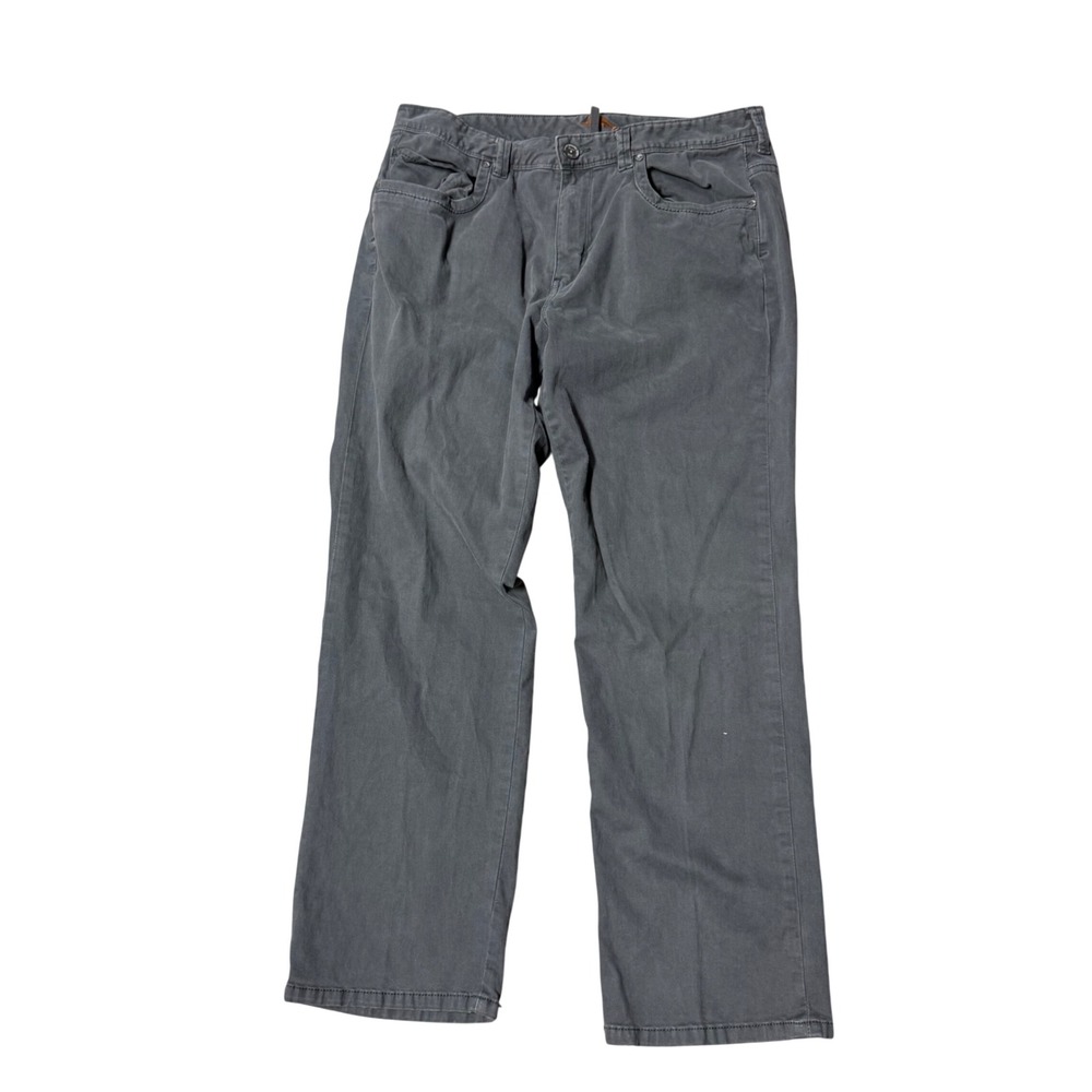Tommy Bahama Jeans Mens 35x30 Gray Straight Leg Cotton Stretch Pants